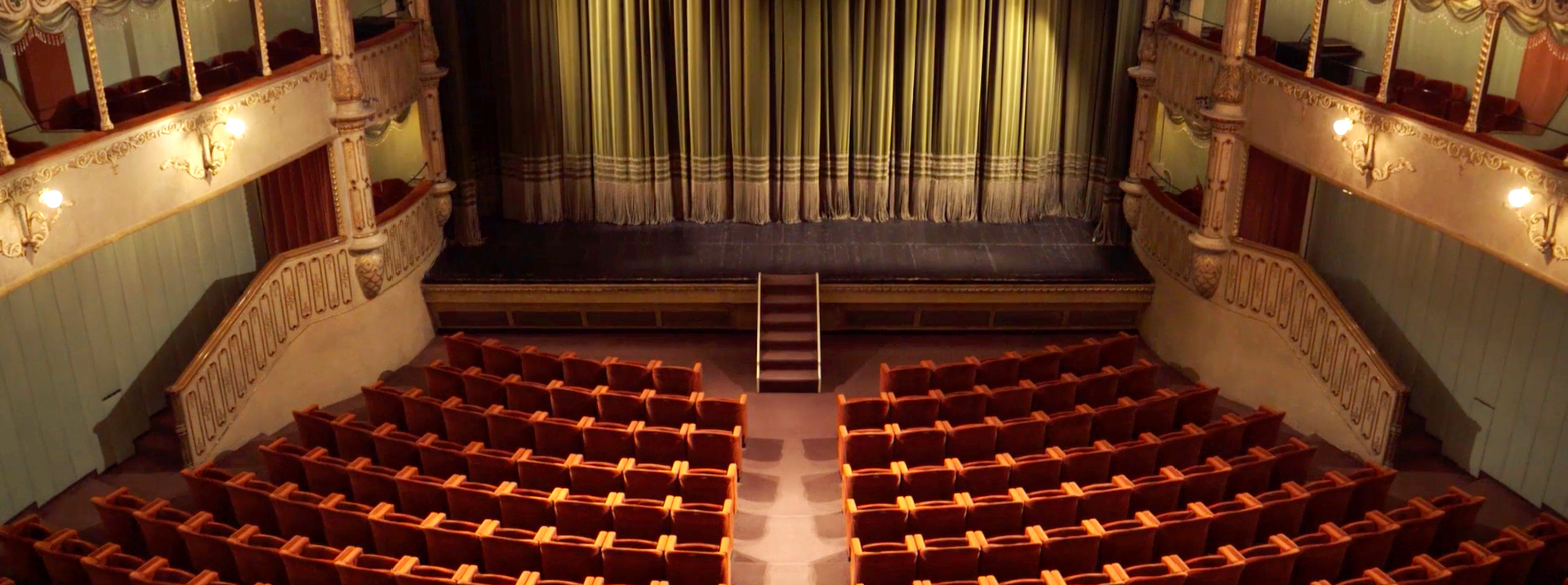 Palco del Teatro Goldoni di Venezia