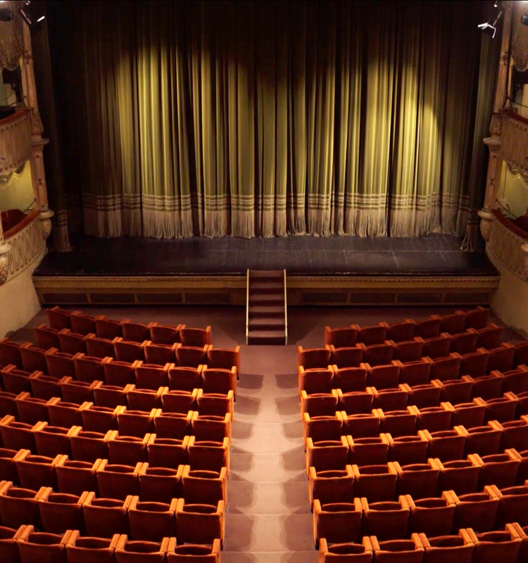 Palco del Teatro Goldoni di Venezia