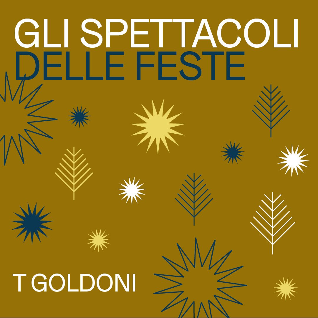 Programma delle feste Teatro Goldoni